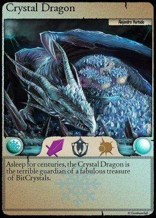 Bitcrystals Dragon Visual