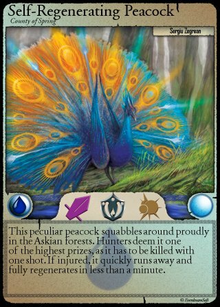 PEACOCKCARD
