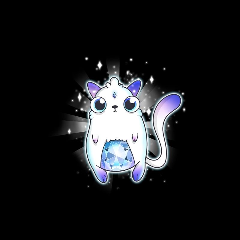 Genesis CryptoKitty #1: The first grey-bodied digital artifact minted on the original 2017 smart contract, marking the birth of the NFT era on Ethereum.