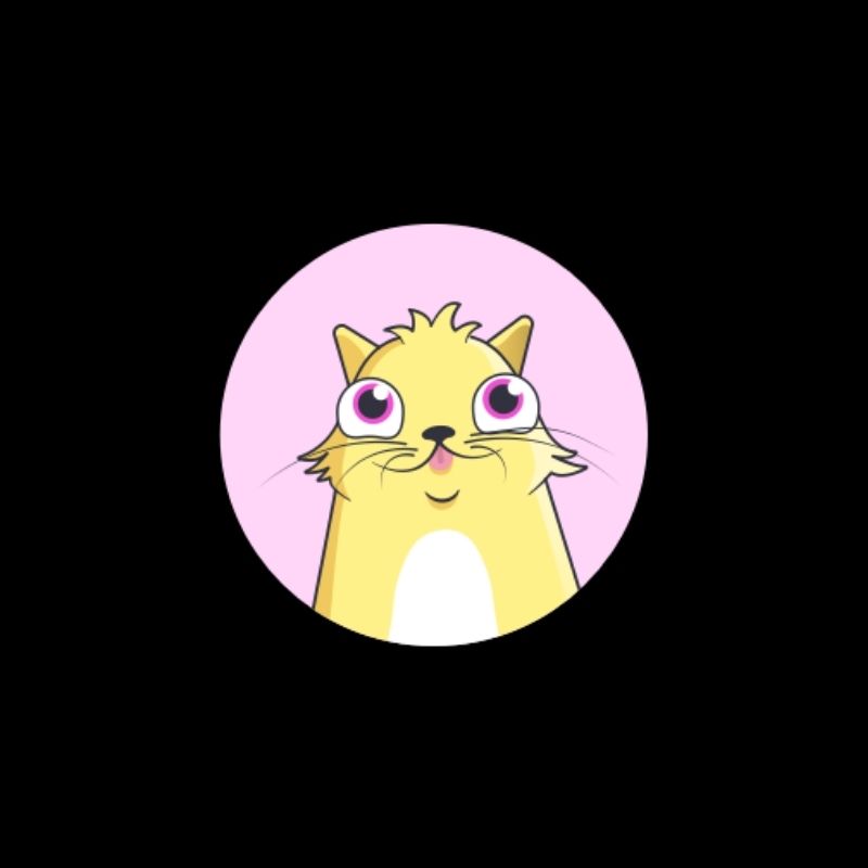 The original 2017 CryptoKitties marketplace interface, featuring the foundational purple-themed design that introduced users to decentralized applications.